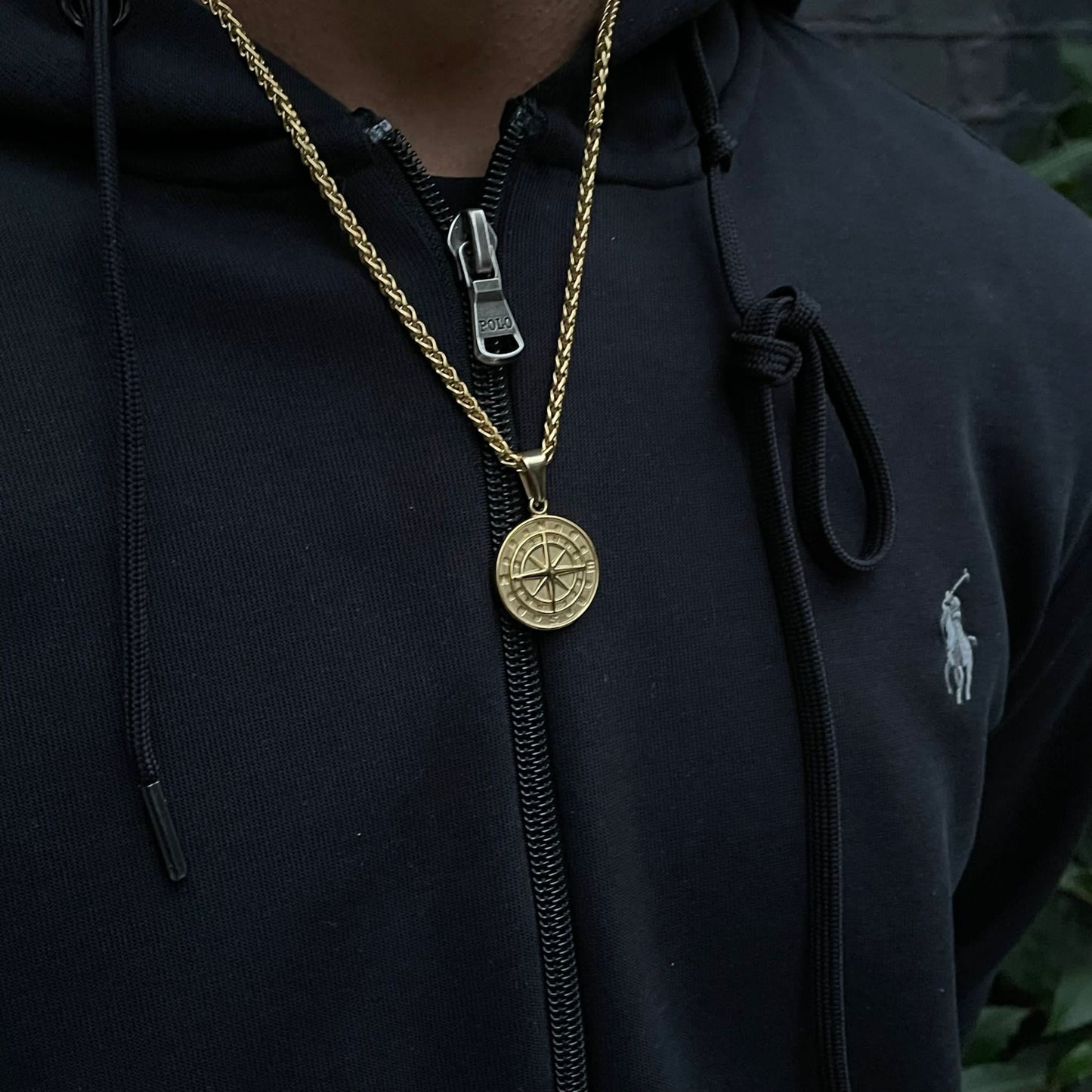 Compass Pendent Chain