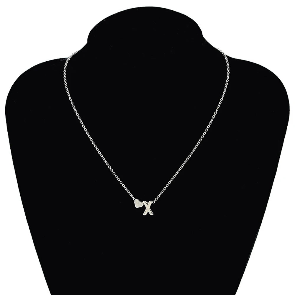 Initial pendent necklace