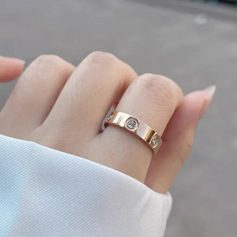 Stainless Steel Cross Ring