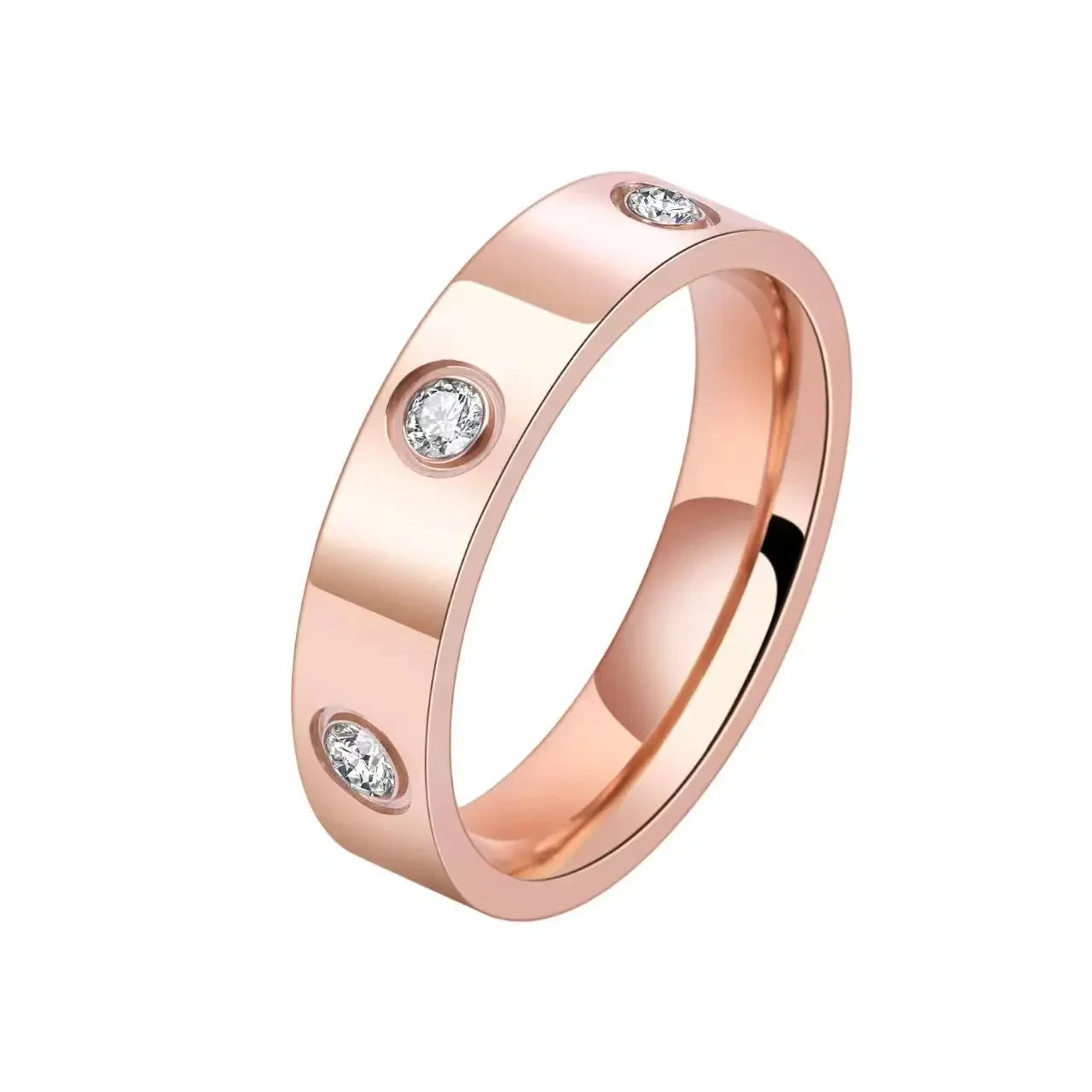 Stainless Steel Cross Ring