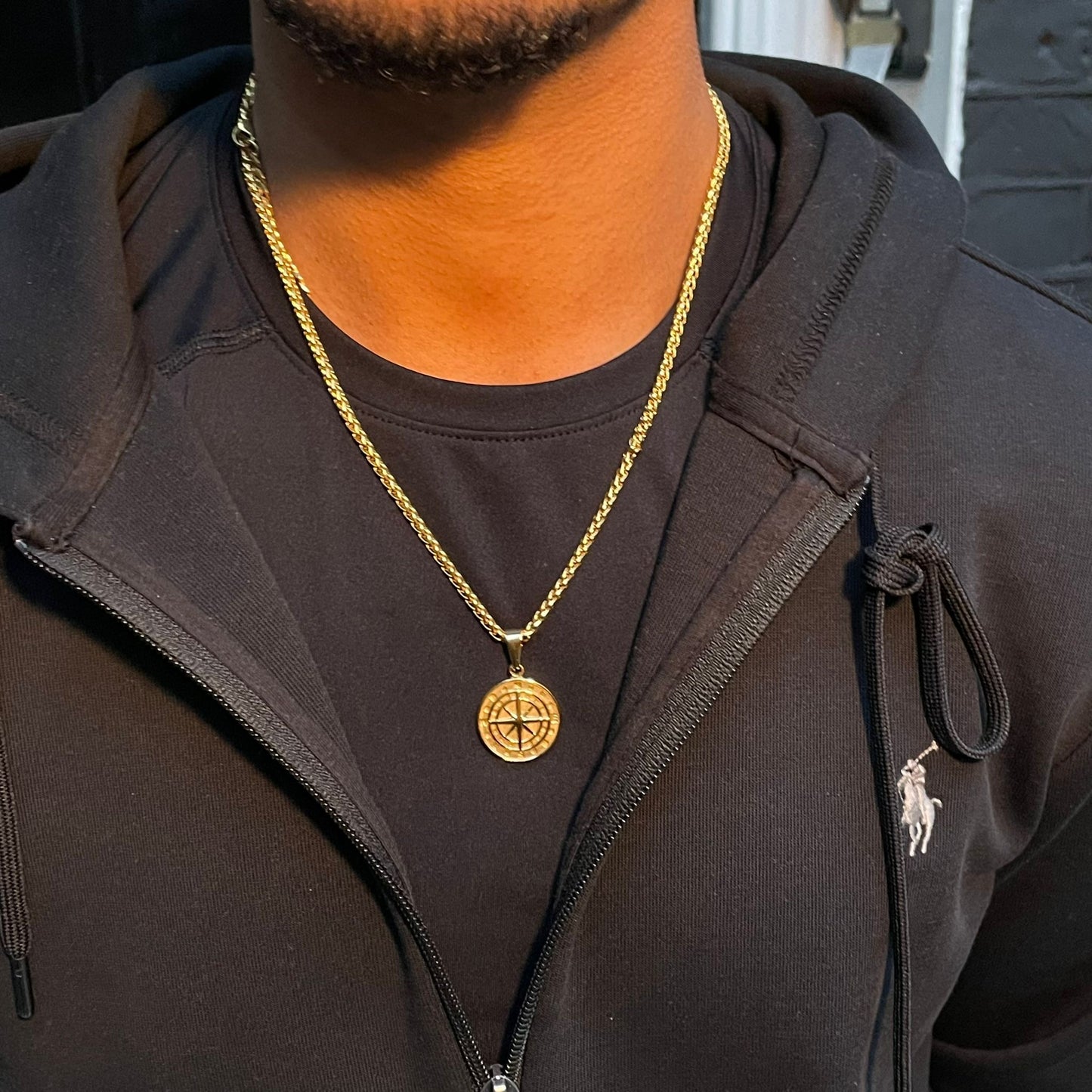 Compass Pendent Chain