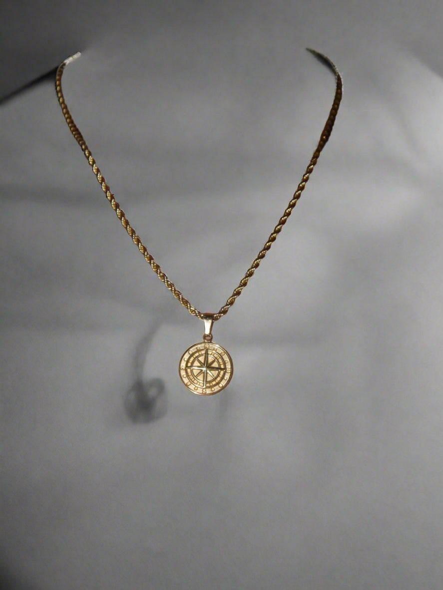 Compass Pendent Chain
