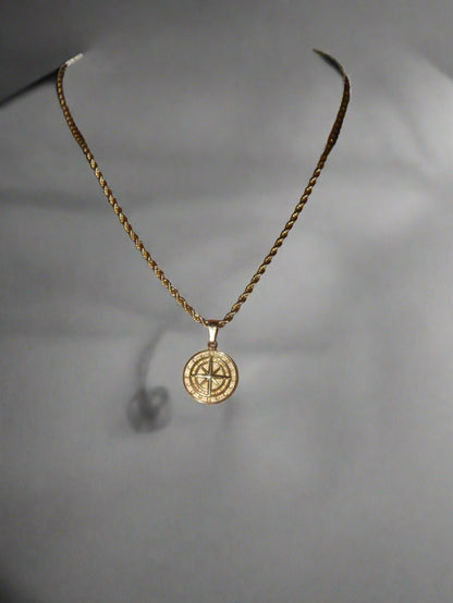 Compass Pendent Chain