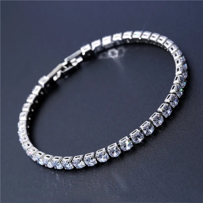 New Crystal Tennis Bracelets