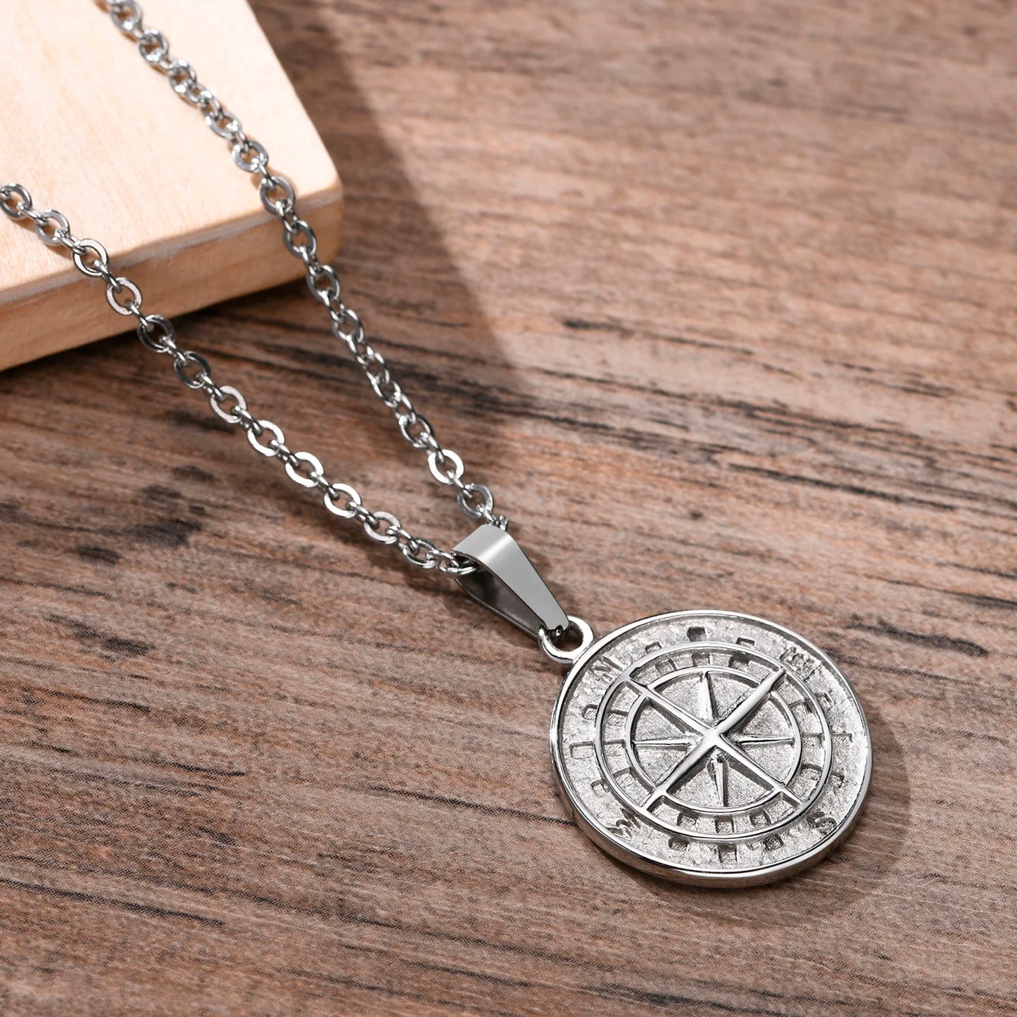 Compass Pendent Chain